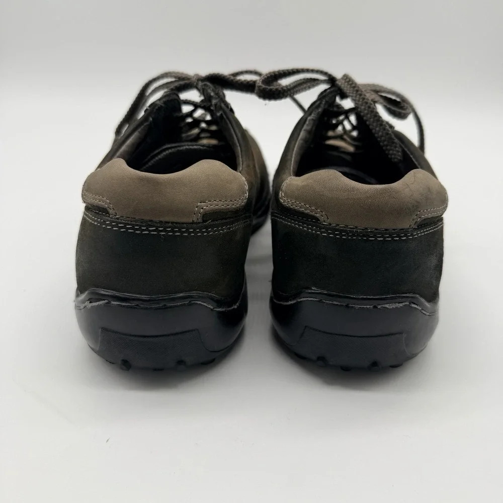 Skechers Shoes Men's Sz 8 Brown Oxfords Leather Lace Up Casual